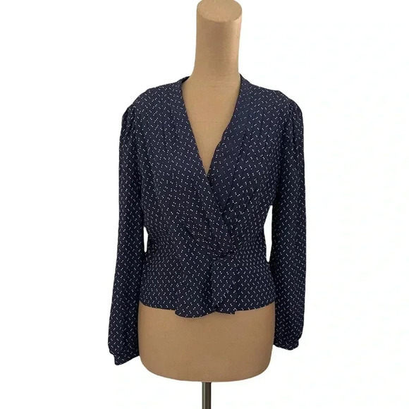 Vintage EZ Street long sleeve blouse - Picture 1 of 6